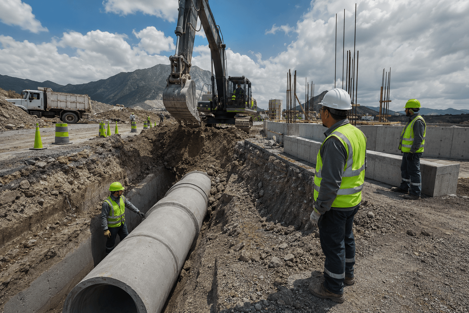 Fabricación de dos puentes colgantes para comunidades rurales