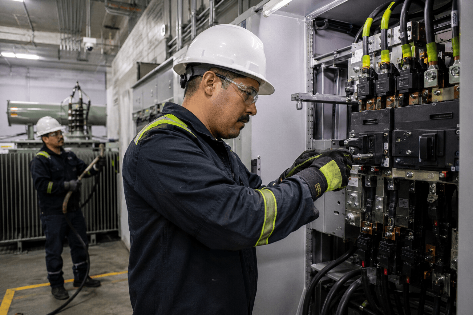 Trabajo en tableros y protecciones